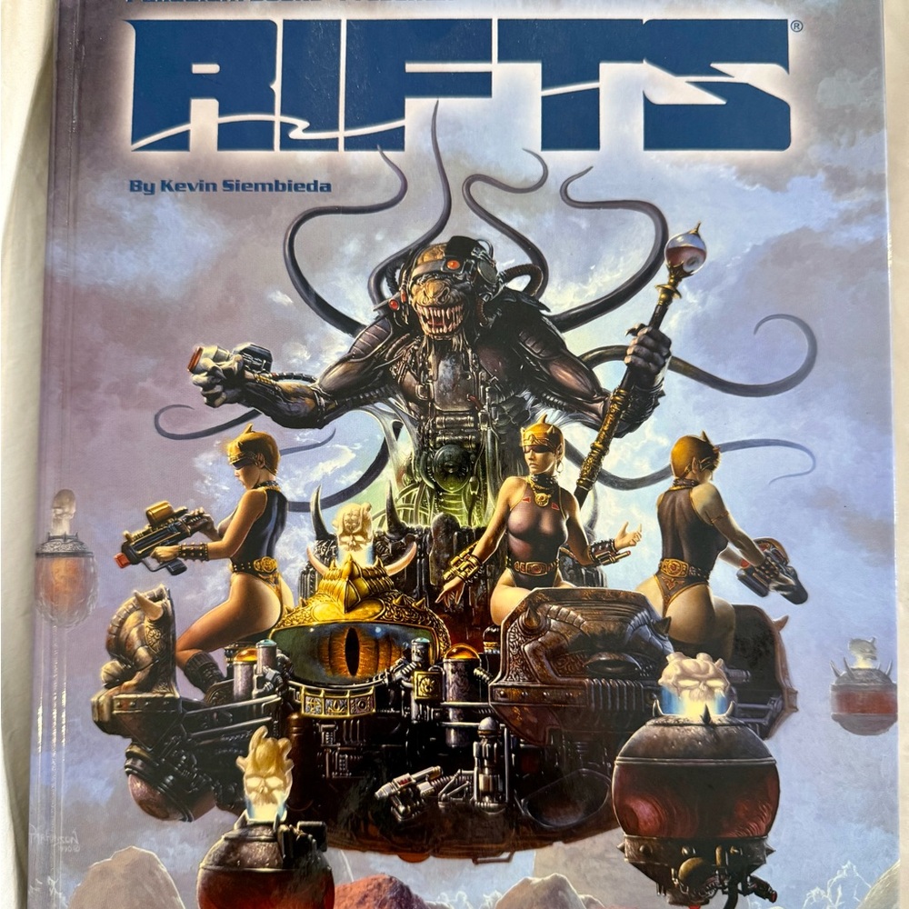 Signed RIFTS 30th Anniversary Edition Hardback Book New but Vintage. 2023